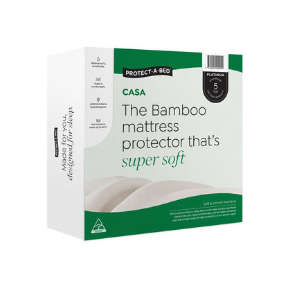 Bamboo Jersey Fitted Waterproof Mattress Protector